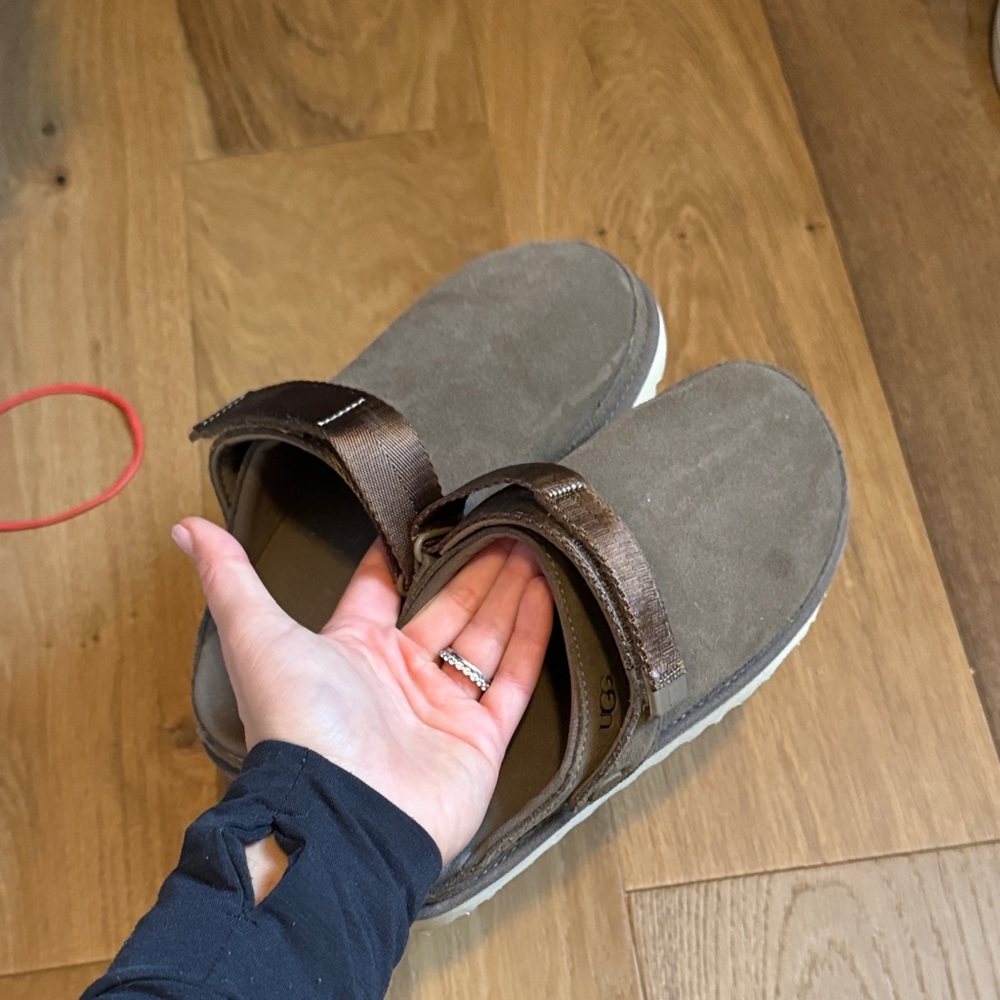 UGG Brown slip one